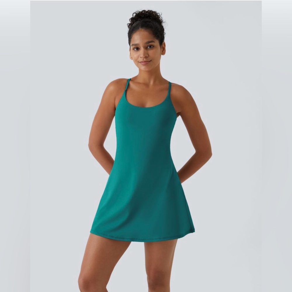 HALARA SoftlyZero™ Plush Backless Active Dress-Easy Peezy Edition